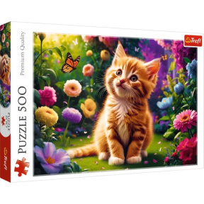 Puzzle "500" - Cute Kitty