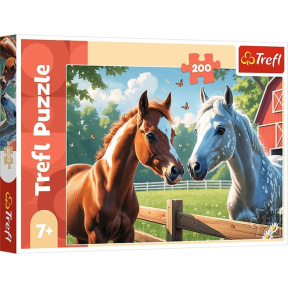 Puzzle "200” Cai pe câmpie