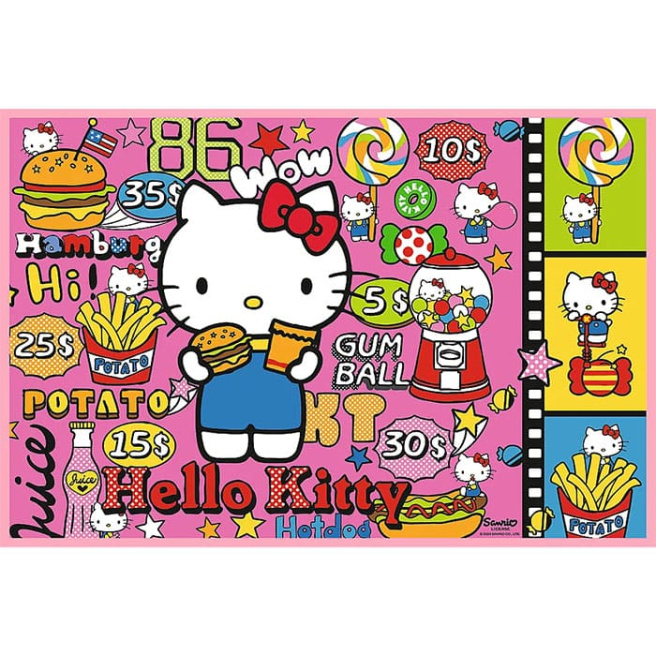 Puzzle "2x200" Hello Kitty and friends