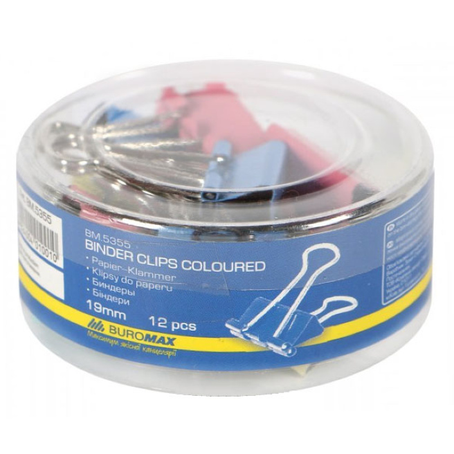 Binder color Buromax, 19 mm