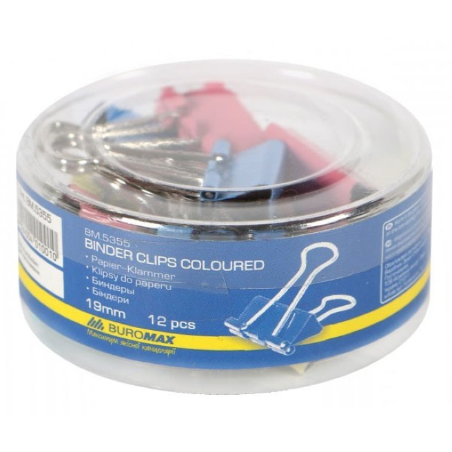 Binder color Buromax, 19 mm