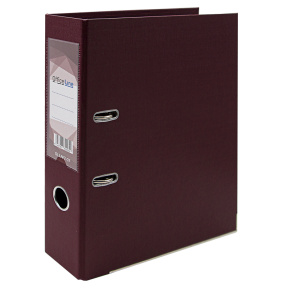 Biblioraft A4/70 мм, OfficeLine, PVC, bordo