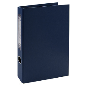 Biblioraft A4/2D/35mm, OfficeLine, PVC, bleumarin