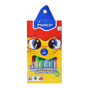 Мелки пастель масляная MARCO Colorite 12 цветов