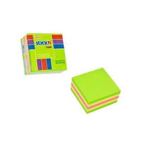 Hârtie pentru notițe 51x51, 250 foi STICKN pastel + neon asorti