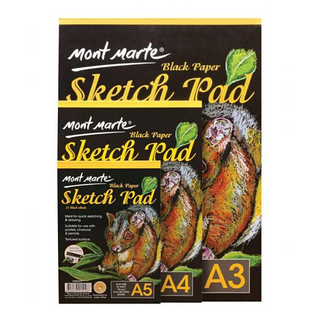 Album de schițe SketchPad A3, 25 foi negru