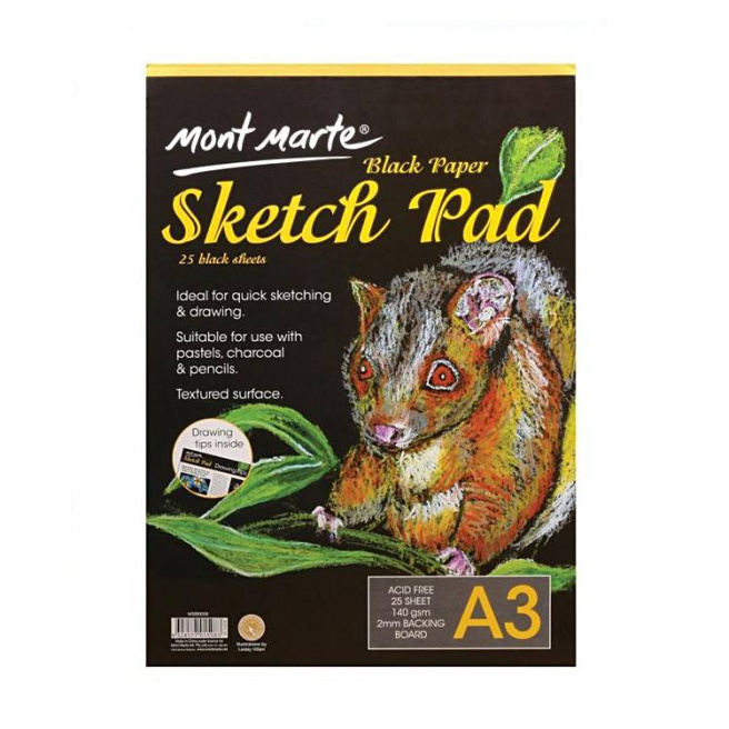 Album de schițe SketchPad A3, 25 foi negru