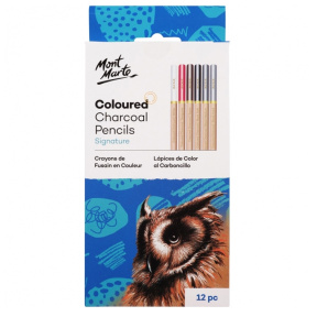 Набор угольных карандашей Colour Charcoal, 12 штук
