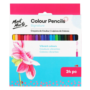 Creioane colorate Signature Essential Colors, set 24 bucăți