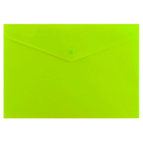 Mapa-plic A4, plastic, mat, OfficeLine, verde