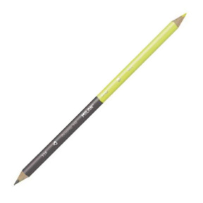 Карандаш MILAN Fluo-Graphite, 2-цветный, серый/желтый (поштучно)