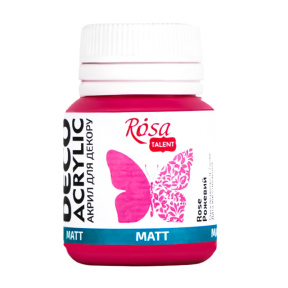 Acril pentru decor, Roz mat 20 ml