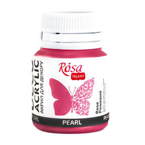 Acril pentru decor 77, roz sidefat, 20ml