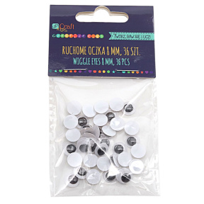 Ochișori cu efect de mișcare 8 mm. 36 buc.