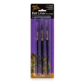 Набор кистей M.M.Fat Liner Taklon/Squirrel
