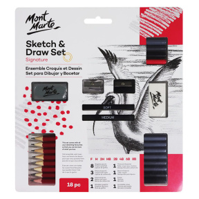 Набор для эскизов и рисования Sketch & Draw 18 шт.