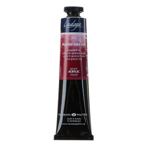 Vopsea acrilică Ladoga Rosu de alizarina 46ml.