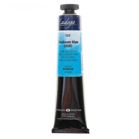 Vopsea acrilică Ladoga Cerulean 46ml.