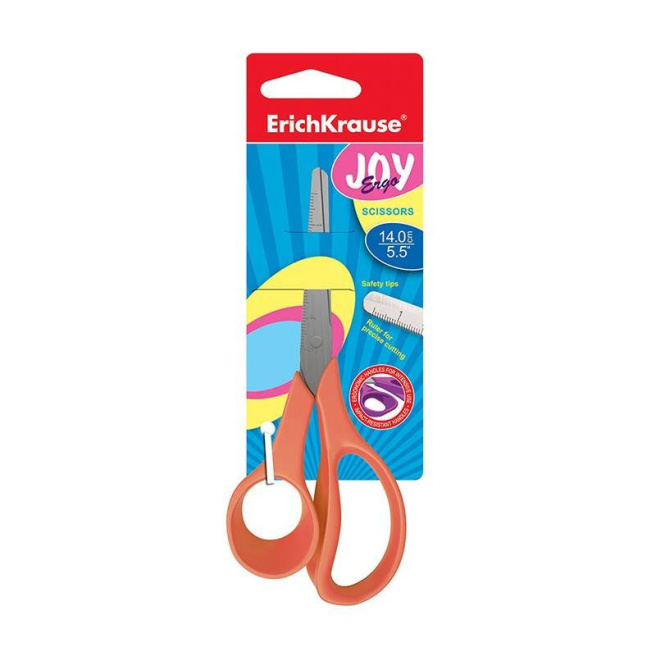 Foarfece Erich Krause JOY ERGO, 14 cm, pentru stângaci
