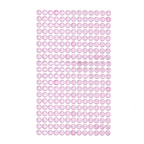 Самоклеящиеся кристалы 6мм, 260 шт. light pink