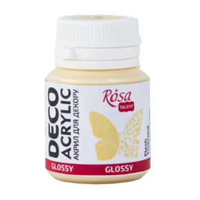 Acril pentru decor, Natural lucios 20 ml