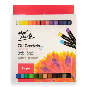 Набор пастелей Oil Pastels 24 цвета