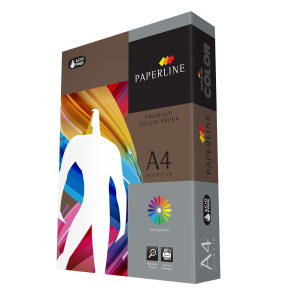 Hârtie colorată A4 Paperline nuanțe inchise CHOCOLATE 80gr, cafenie