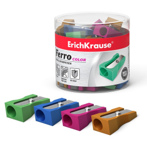 Ascuțitoare Erich Krause din aluminiu FERRO COLOR