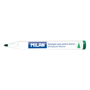 Маркер MILAN для сухостираемых досок BULLET, зеленый, (по штучно)