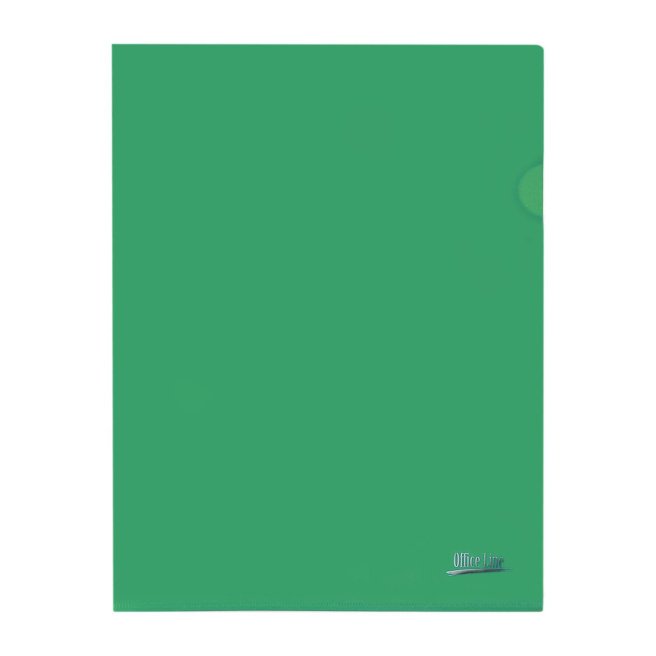 Mapa de protectie A4 OfficeLine, lucioasa, densa, verde