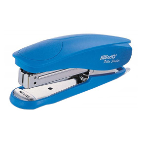 Степлер KW-Trio №24 Pollex Half-Strip, (30 лис), синий