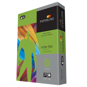 Бумага цветная Paperline 160гр, интенсив 250л  PARROT, зеленая