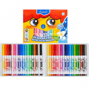 Фломастеры 36 Super Washable, Marco