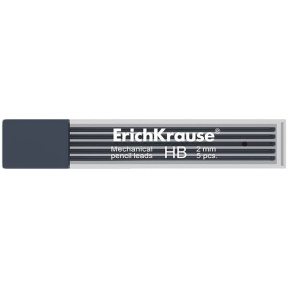 Грифели 2B, 2.0 мм Erich Krause DRAFT (5 шт.)