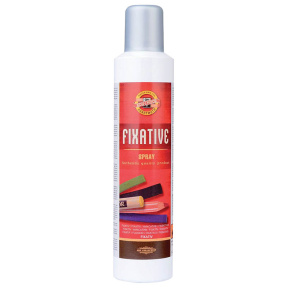 Spray fixativ pentru lucrări în creion, cărbune, pastel, cu filtru UV, 300ml