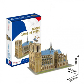 Notre Dame de Paris, 3D puzzle