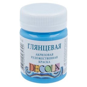 Acril albastru ceresc glantat 50 ml