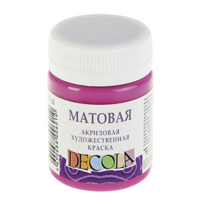 Acril fuxia mat Decola 50 ml
