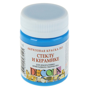 Акрил для текстиля Decola, синий