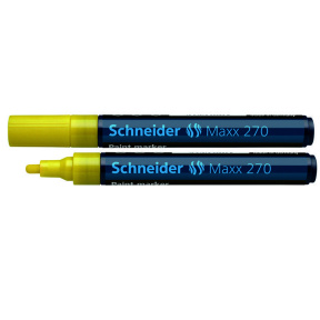 Маркер SCHNEIDER 270 PAINT, жёлтый, (по штучно)