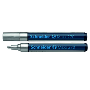 Маркер SCHNEIDER 270 PAINT, серебристый, (по штучно)