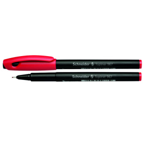 Pix FINELINER TOPLINER 967 0.4mm, roșu