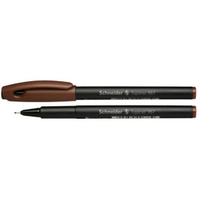 Pix FINELINER TOPLINER 967 0.4mm, maro